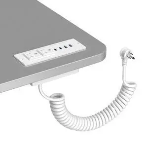 Recessed Power Strip USB C 65W Fast Charging Station,in Drawer Outlet,Furniture Flush Mount for Desktop,Workspace Essential Desk Outlet (White, 10FT) Recessed Power Strip USB C 65W Fast Charging Station,in Drawer Outlet,Furniture Flush Mount for Desktop,Workspace Essential Desk Outlet (White, 10FT)