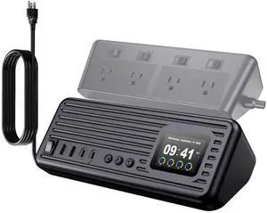 Surge Protector Power Strip with Control Switch, Multi Plug Extension Cord Surge Protector Power Strip with Control Switch, Multi Plug Extension Cord