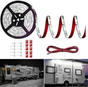 RV Awning Led Lights,12V 20FT White Camper Awning Lights RV Awning Led Lights,12V 20FT White Camper Awning Lights
