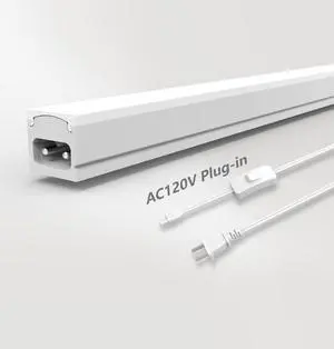Under Cabinet Lighting Plug in, 16 Inch 1 Pc, Linkable AC120V 3CCT 3000K/4000K/5000K Ultra Slim, LED Under Cabinet Lights for Counter Light, Kitchen, Shelf, Sink, Workshop, Desk, White Under Cabinet Lighting Plug in, 16 Inch 1 Pc, Linkable AC120V 3CCT 3000K/4000K/5000K Ultra Slim, LED Under Cabinet Lights for Counter Light, Kitchen, Shelf, Sink, Workshop, Desk, White