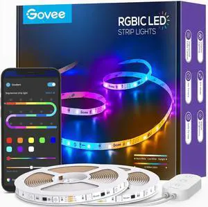 65.6ft RGBIC LED Strip Lights, Smart App Control Light for Bedroom 65.6ft RGBIC LED Strip Lights, Smart App Control Light for Bedroom
