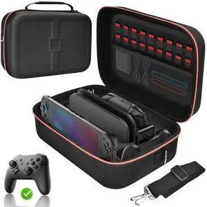 Switch 2 Case for Nintendo Switch 2 or 1 and OLED Models Switch 2 Case for Nintendo Switch 2 or 1 and OLED Models