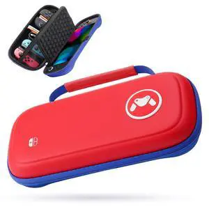 Carrying Case for Nintendo Switch 2, Upgraded Honeycomb Shock-absorbing Design, Hard Travel Bag Cover for Nintendo Switch 2 Console & Accessories, 10 Game Cards Slots Storage Carrying Case for Nintendo Switch 2, Upgraded Honeycomb Shock-absorbing Design, Hard Travel Bag Cover for Nintendo Switch 2 Console & Accessories, 10 Game Cards Slots Storage