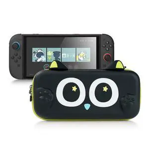 Switch 2 Carrying Case, Hardshell Storage Bag with Game Card Slots, Portable Travel Case Compatible with Switch 2 (2025) Console and Game Accessories - The Hei Series Switch 2 Carrying Case, Hardshell Storage Bag with Game Card Slots, Portable Travel Case Compatible with Switch 2 (2025) Console and Game Accessories - The Hei Series