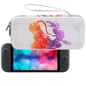Carrying Case for Nintendo Switch 2 (2025), Hard Shell Travel Bag with 10 Game Card Slots, Portable, White Carrying Case for Nintendo Switch 2 (2025), Hard Shell Travel Bag with 10 Game Card Slots, Portable, White