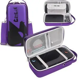Carrying Case for Nintendo Switch 2 - Stylish Travel Case with Removable Shoulder Strap Fits for Nintendo Switch 2 Console, AC Charger Adapter, Switch Dock / Pro Controller Accessories Carrying Case for Nintendo Switch 2 - Stylish Travel Case with Removable Shoulder Strap Fits for Nintendo Switch 2 Console, AC Charger Adapter, Switch Dock / Pro Controller Accessories