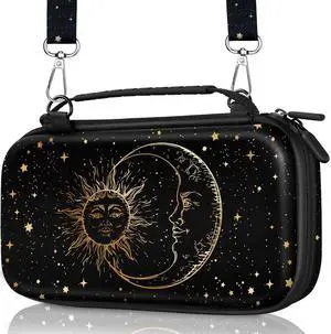 for Nintendo Switch 2 Carrying Case - Sun Moon Cute Cool Design with Handle and Strap for Switch 2 2025 Travel Cases Portable Storage Carry Protective Hard Shell for Boys Teens Girls for Nintendo Switch 2 Carrying Case - Sun Moon Cute Cool Design with Handle and Strap for Switch 2 2025 Travel Cases Portable Storage Carry Protective Hard Shell for Boys Teens Girls