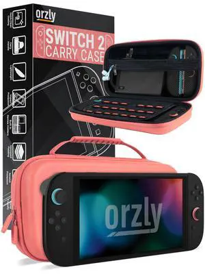 Case Compatible with Nintendo Switch 2 Protective Travel Carry Case with Screen Padding, Game Card & microSD Slots, Zipped & Open Pockets for Accessories 7.9" Gift Boxed Case Compatible with Nintendo Switch 2 Protective Travel Carry Case with Screen Padding, Game Card & microSD Slots, Zipped & Open Pockets for Accessories 7.9" Gift Boxed