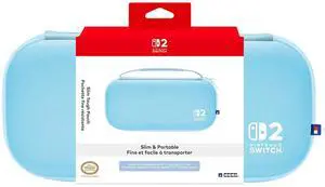 Slim Tough Pouch (Light Blue) Carrying Case for Nintendo Switch 2 - Officially Licensed by Nintendo Slim Tough Pouch (Light Blue) Carrying Case for Nintendo Switch 2 - Officially Licensed by Nintendo