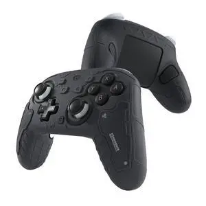 Silicone Case Compatible with Switch 2 Pro Controller, Protective Cover Skin, Tactical Anti-Slip Grip Cover, Shockproof Soft Silicone Sleeve, Sweat-Resistant, 3D Texture Black Silicone Case Compatible with Switch 2 Pro Controller, Protective Cover Skin, Tactical Anti-Slip Grip Cover, Shockproof Soft Silicone Sleeve, Sweat-Resistant, 3D Texture Black