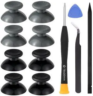 8 Pcs Replacement Thumbsticks for Xbox 360 Controller, Plastic Thumb Stick Joystick Grip Replacement for Xbox 360 Controller Accessories 8 Pcs Replacement Thumbsticks for Xbox 360 Controller, Plastic Thumb Stick Joystick Grip Replacement for Xbox 360 Controller Accessories