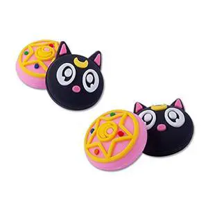 Cute Thumb Grip Caps Joystick Caps Compatible with Nintendo Switch Joycon/OLED/Switch Lite, Kawaii Magic Moon Skin Grip Button Stick Cover Controller 3D Analog Ergonomic Kit (Luna) Cute Thumb Grip Caps Joystick Caps Compatible with Nintendo Switch Joycon/OLED/Switch Lite, Kawaii Magic Moon Skin Grip Button Stick Cover Controller 3D Analog Ergonomic Kit (Luna)