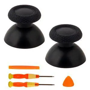 Joystick Replacement for PlayStation Portal, Original Thumbsticks Analog Thumb Sticks Parts with Tool for PS5 Portal (2PCS) - Black Joystick Replacement for PlayStation Portal, Original Thumbsticks Analog Thumb Sticks Parts with Tool for PS5 Portal (2PCS) - Black