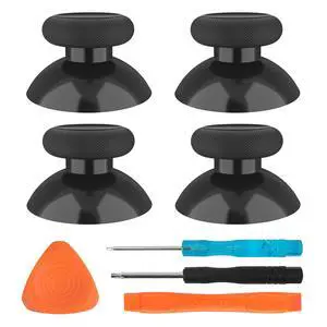 Replacement Thumbsticks for Xbox One/ PS4 Controllers, Joysticks Repair Kit for Xbox One S (4 Pcs) Replacement Thumbsticks for Xbox One/ PS4 Controllers, Joysticks Repair Kit for Xbox One S (4 Pcs)