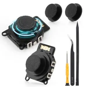 2Pack Joysticks Replacement for Sony PSP 2000 2001 2002 2003 3D Analog Sensor Module for PSP 2000 2001 2002 2003 Joystick Thumbstick Cap Replacement Accessories Parts with Repair Tools 2Pack Joysticks Replacement for Sony PSP 2000 2001 2002 2003 3D Analog Sensor Module for PSP 2000 2001 2002 2003 Joystick Thumbstick Cap Replacement Accessories Parts with Repair Tools