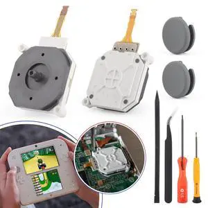 2Pack Joysticks Replacement for Nintendo 2DS 3DS Controller 3D Analog Sensor Module for Nintendo 3DS XL 3DS LL Joystick Thumbstick Circle Pad Cap Replacement Accessories Parts with Repair Tools 2Pack Joysticks Replacement for Nintendo 2DS 3DS Controller 3D Analog Sensor Module for Nintendo 3DS XL 3DS LL Joystick Thumbstick Circle Pad Cap Replacement Accessories Parts with Repair Tools