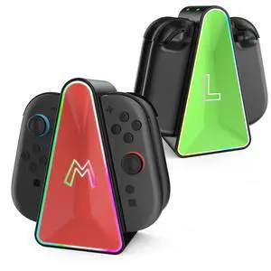 Switch Joycon Charging Dock with LED Indicators for Switch 2 Switch Joycon Charging Dock with LED Indicators for Switch 2