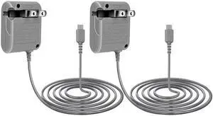 DS Lite Charger Replacement for Nintendo DS Lite, AC Adapter (100-240v) 2 Pack DS Lite Charger Replacement for Nintendo DS Lite, AC Adapter (100-240v) 2 Pack