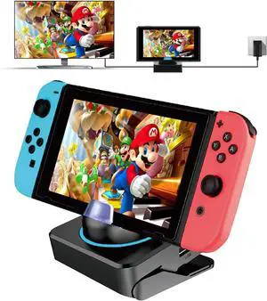 Switch Dock, 4K HDMI Docking Station for TV, Portable Switch Adapter Charging Dock, Connect to TV to Play Games Requires a 39W (15V/2.6A) or Above Charger Switch Dock, 4K HDMI Docking Station for TV, Portable Switch Adapter Charging Dock, Connect to TV to Play Games Requires a 39W (15V/2.6A) or Above Charger
