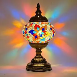 Turkish Moroccan Table Lamp Tiffany Style Mosaic Table Lamp Glass Bedside Lamps for Bedroom Living Room Handmade Stained Glass Lamp Vintage with Bronze Base Included LED Bulb Turkish Moroccan Table Lamp Tiffany Style Mosaic Table Lamp Glass Bedside Lamps for Bedroom Living Room Handmade Stained Glass Lamp Vintage with Bronze Base Included LED Bulb