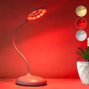 Desk Lamp with 670nm Red Light Therapy for Reading Sleep Bedroom Desk Lamp with 670nm Red Light Therapy for Reading Sleep Bedroom
