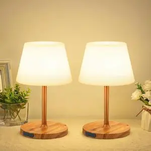 2 Pack Shower Lamp Waterproof, 6000mAh Rechargeable Cordless Table Lamp with 3 Color Temps and Stepless Dimming, Touch Control & Portable LED Nightlight for Bathroom, Desk, Outdoor(Wood Grain) 2 Pack Shower Lamp Waterproof, 6000mAh Rechargeable Cordless Table Lamp with 3 Color Temps and Stepless Dimming, Touch Control & Portable LED Nightlight for Bathroom, Desk, Outdoor(Wood Grain)