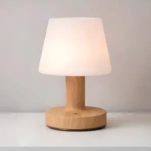 Cordless Table Lamp, Rechargeable Table Lamp, Waterproof Shower Lamp, 5200mAh Small Lamps, 3-Color Dimmable Touch Light, Portable Outdoor and indoor table lamp, Bedside night light (Natural Wood) Cordless Table Lamp, Rechargeable Table Lamp, Waterproof Shower Lamp, 5200mAh Small Lamps, 3-Color Dimmable Touch Light, Portable Outdoor and indoor table lamp, Bedside night light (Natural Wood)