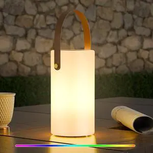 Solar Table Lamp Outdoor Lantern 2 in 1 Rechargeable Waterproof Solar Table Lamp Outdoor Lantern 2 in 1 Rechargeable Waterproof
