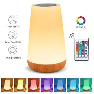 Table Lamp Touch Night Light - Portable Sensor Remote Control Bedside Lamps with Quick Rechargeable USB Dimmable Warm White Light 13 Colors RGB Table Lamp for Bedroom Living Room Office Hallways Table Lamp Touch Night Light - Portable Sensor Remote Control Bedside Lamps with Quick Rechargeable USB Dimmable Warm White Light 13 Colors RGB Table Lamp for Bedroom Living Room Office Hallways