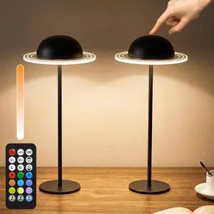 Cordless Table Lamps, Rechargeable Battery Operated Lamps, Touch & Remote Control, 3 CCT & RGB Colors Dimmable,Portable Small Lamp for Bedsides,Kids,Dining Room,Living Room 2Pack Cordless Table Lamps, Rechargeable Battery Operated Lamps, Touch & Remote Control, 3 CCT & RGB Colors Dimmable,Portable Small Lamp for Bedsides,Kids,Dining Room,Living Room 2Pack