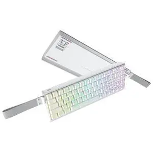 Mer68 Wired 68 Keys, Magnetic Switch Mechanical Keyboard, 8KHZ Polling Rate/Latency As 0.125MS/256KHZ Single Key Scan Rate/ARGB/, Hot Swappable Gaming Keyboard(White) Mer68 Wired 68 Keys, Magnetic Switch Mechanical Keyboard, 8KHZ Polling Rate/Latency As 0.125MS/256KHZ Single Key Scan Rate/ARGB/, Hot Swappable Gaming Keyboard(White)