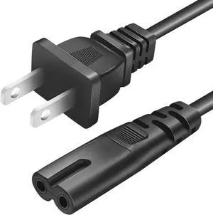 3 FT 2 Prong Universal AC Power Cord Figure 8 3 FT 2 Prong Universal AC Power Cord Figure 8