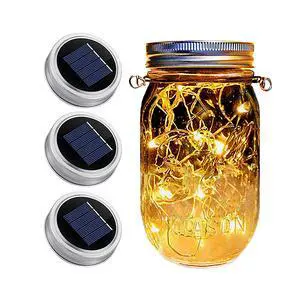 3 Pack Solar Mason Jar Lid Fairy Mason Solar String Light Lid -Festival Garden Patio Backyard Wedding Party Decor LED Solar Lights Dragon Flame(Warm White) 3 Pack Solar Mason Jar Lid Fairy Mason Solar String Light Lid -Festival Garden Patio Backyard Wedding Party Decor LED Solar Lights Dragon Flame(Warm White)