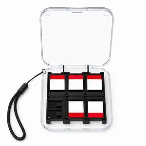 Portable Game Card Case for Switch Games, MAX Holds 12 Game Cards Portable Game Card Case for Switch Games, MAX Holds 12 Game Cards