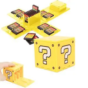 Game Card Holder for Nintendo Switch - 16 Game Card Case Storage Cube, Portable Organizer for Switch Lite Game Card Holder for Nintendo Switch - 16 Game Card Case Storage Cube, Portable Organizer for Switch Lite