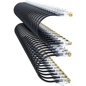 Cat6a Patch Cables 0.5ft (48 Pack) Slim, Cat6 Ethernet Patch Cable Pure Copper, Flexible Cat 6 Patch Cable 550MHZ 10G, Space-Saving Cat 6A Network Cables for Patch Panel Black Cat6a Patch Cables 0.5ft (48 Pack) Slim, Cat6 Ethernet Patch Cable Pure Copper, Flexible Cat 6 Patch Cable 550MHZ 10G, Space-Saving Cat 6A Network Cables for Patch Panel Black