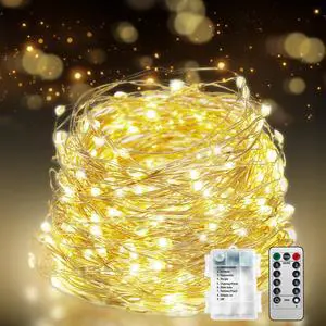 200 LED 67Ft Fairy Lights Battery Operated with RemoteWaterproof String Lights for Indoor & Outdoor,8 Modes Christmas Lights for Christmas Tree,Bedroom, Party,Wedding Decor 200 LED 67Ft Fairy Lights Battery Operated with RemoteWaterproof String Lights for Indoor & Outdoor,8 Modes Christmas Lights for Christmas Tree,Bedroom, Party,Wedding Decor