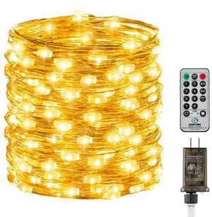 Fairy Lights with Remote, 66 Feet 200 Led Firefly String Lights Plug in for Bedroom Home Wall Ceiling Christmas Tree Wreath Craft Wedding Party Indoor Outdoor Decoration, Warm White Fairy Lights with Remote, 66 Feet 200 Led Firefly String Lights Plug in for Bedroom Home Wall Ceiling Christmas Tree Wreath Craft Wedding Party Indoor Outdoor Decoration, Warm White