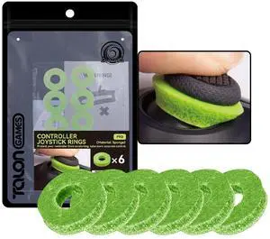 Joystick Precision Rings, Aim Assist Target Motion Control Compatible with PS4, PS5, Xbox Series X/S, Xbox One, Xbox 360, Switch Pro and Scuf Controller (Green - Soft - 4H) Joystick Precision Rings, Aim Assist Target Motion Control Compatible with PS4, PS5, Xbox Series X/S, Xbox One, Xbox 360, Switch Pro and Scuf Controller (Green - Soft - 4H)