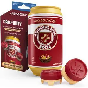 Jugger-Nog Performance Thumbsticks® | for PlayStation 5 (PS5) & PlayStation 4 Controller | Red and Cream Jugger-Nog Performance Thumbsticks® | for PlayStation 5 (PS5) & PlayStation 4 Controller | Red and Cream