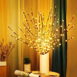 3Pack 30"Twig Lights, USB Plug in Branches Lights, 60 Led Bulbs, Warm White 3Pack 30"Twig Lights, USB Plug in Branches Lights, 60 Led Bulbs, Warm White