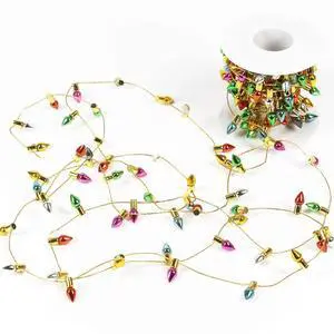 16.4ft Fake Light String Christmas Decoration Lights Accessories 16.4ft Fake Light String Christmas Decoration Lights Accessories