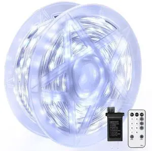 328FT 1200LED Fairy Lights Outdoor, Cool White Fairy String Lights 8 Modes Remote & Timer, IP67 Waterproof Fairy Tree Lights for Bedroom, Wedding, DIY, Centerpiece, Christmas Decorations 328FT 1200LED Fairy Lights Outdoor, Cool White Fairy String Lights 8 Modes Remote & Timer, IP67 Waterproof Fairy Tree Lights for Bedroom, Wedding, DIY, Centerpiece, Christmas Decorations