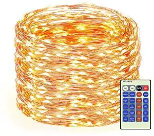 300Led 99FT Copper Wire Christmas Fairy String Lights Dimmable with Remote Control Starry Lights with UL Cerficated Decorative for Party Wedding Bedroom Yard Christmas Tree Warm White 300Led 99FT Copper Wire Christmas Fairy String Lights Dimmable with Remote Control Starry Lights with UL Cerficated Decorative for Party Wedding Bedroom Yard Christmas Tree Warm White