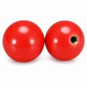 35mm Red Arcade Joystick Ball Top, M6 Thread, 2Pcs 35mm Red Arcade Joystick Ball Top, M6 Thread, 2Pcs