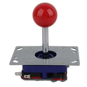 1pcs Arcade Joystick, Adjustable Competition Style Long Handle Joystick Classic 2/4/8 Way Game Joystick Ball for Arcade Gaming Cabinet Button Kit 1pcs Arcade Joystick, Adjustable Competition Style Long Handle Joystick Classic 2/4/8 Way Game Joystick Ball for Arcade Gaming Cabinet Button Kit