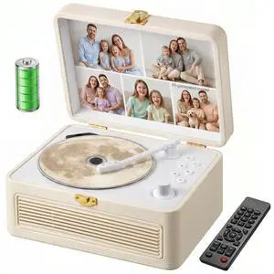Portable CD Player with Bluetooth 5.4, 3600mAh Rechargeable Battery Portable CD Player with Bluetooth 5.4, 3600mAh Rechargeable Battery