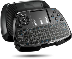 A3 Handheld Mini Wireless Keyboard with Touchpad, 2.4G/BT & Media Keys | Backlit, Rechargeable Li-ion Battery, Compatible with TV Box, Smart TV, Xbox, PC, Android, Windows, Linux A3 Handheld Mini Wireless Keyboard with Touchpad, 2.4G/BT & Media Keys | Backlit, Rechargeable Li-ion Battery, Compatible with TV Box, Smart TV, Xbox, PC, Android, Windows, Linux