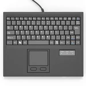 USB Wired Industrial Machine Keyboard with Touchpad & Built-in Hub USB Wired Industrial Machine Keyboard with Touchpad & Built-in Hub