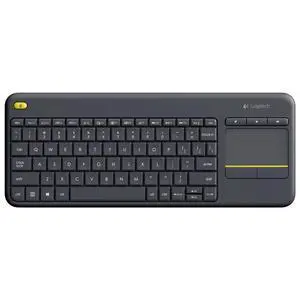 Wireless Touch K400 Plus With 3.5-inch Multi-Touch Touchpad, Quiet Keys, 33 ft. Range, Plug-and-Play Wireless Touch K400 Plus With 3.5-inch Multi-Touch Touchpad, Quiet Keys, 33 ft. Range, Plug-and-Play